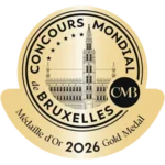 Concours mondial Bruxelles médaille d'or 2026